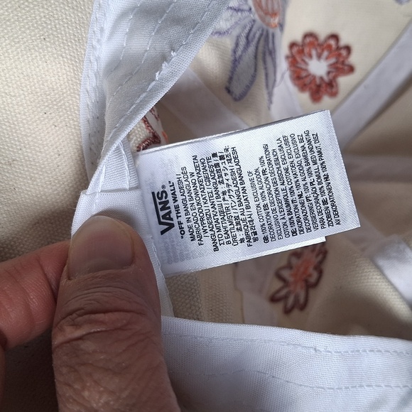 Vans summer blooms embroidered bucket hat size L/XL - Picture 9 of 10